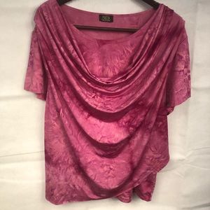 Pink dressy top